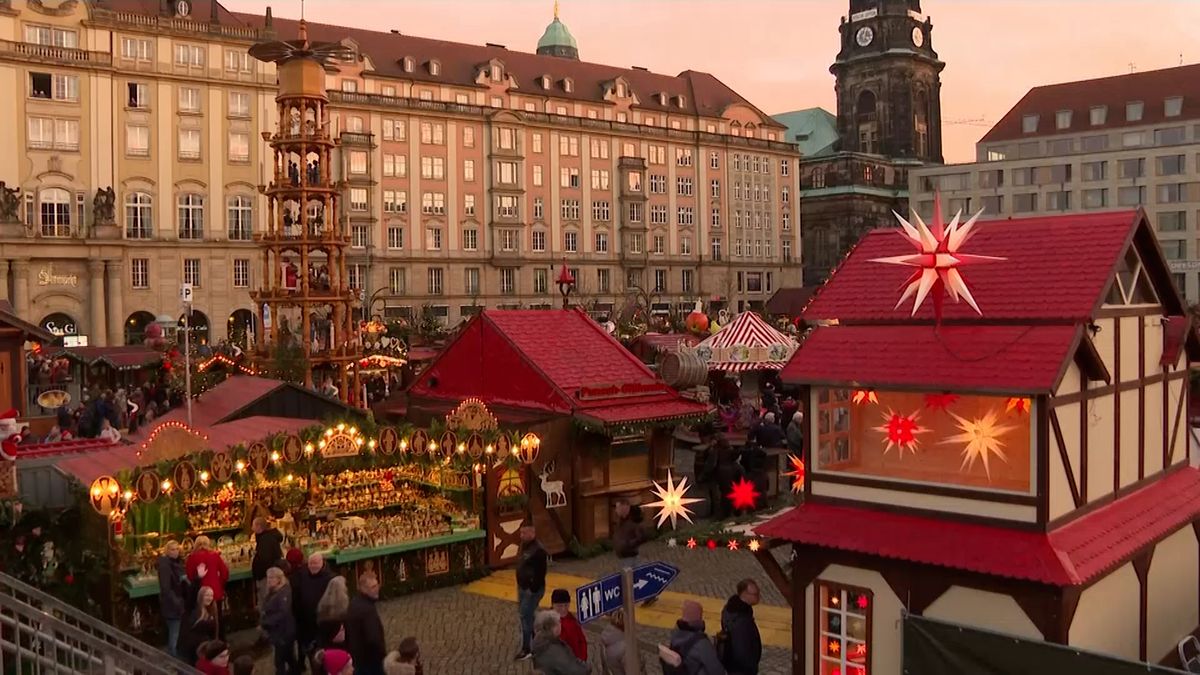 Vánoční trhy v Drážďanech jsou opět otevřené
